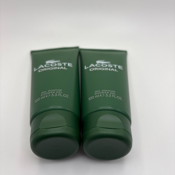 LACOSTE - LACOSTE ORIGINAL - SHOWER GEL - 3.3 OZ - NEW & BOXED x2 - Picture 2 of 4